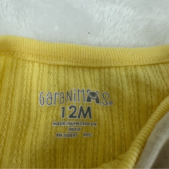 Garanimals Size 12 Month Short Sleeve Onesie Bundle Simple Pattern Casual Spring - Picture 2 of 7